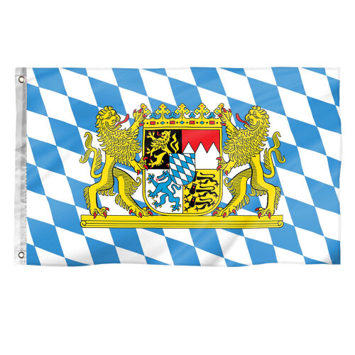 Bayern Fahne ca.150 x 90cm mit Ösen