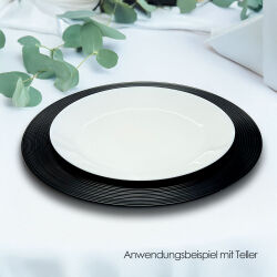 Unterteller / Dekoteller Kunststoff ca.32,5cm -...