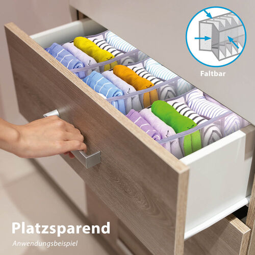 Schubladen-Organizer für Kleidung ca.36x17x12cm