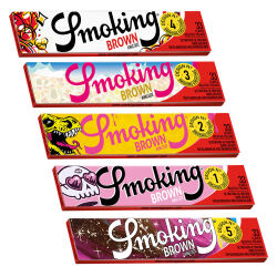 Smoking Papers K.S. Brown 50er Box/33 Blatt - Creators Limited Edition