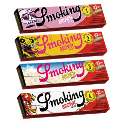 Smoking Papers K.S. Brown + Tips 24er Box/33 Blatt 33...