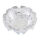 Glasaschenbecher mit Rainbow-Schimmer rund ca.14x3,5cm