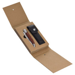 Laguiole Heritage Taschenmesser " Rosewood " mit Gürteltasche