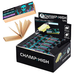 Champ High  " Kraft " Filtertips perforiert...