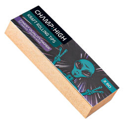 Champ High  " Kraft " Filtertips perforiert 50er Box / je 50 Blatt