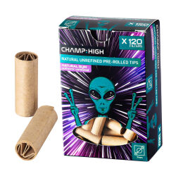 Champ High - 120 vorgerollte Filter Tips (ca. 7x17mm)