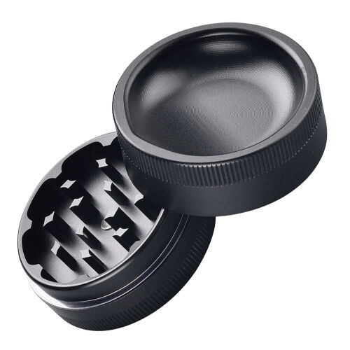 Grinder Schwarz Metall " Drop " 55mm Champ High
