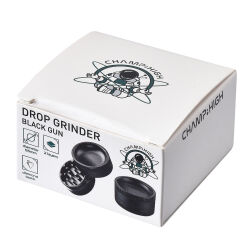 Grinder Schwarz Metall " Drop " 55mm Champ High