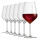 6er Set Rotweingläser "Elegance" ca. 530 ml