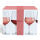 6er Set Rotweingläser "Elegance" ca. 530 ml