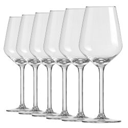 6er Weißweingläser Set 