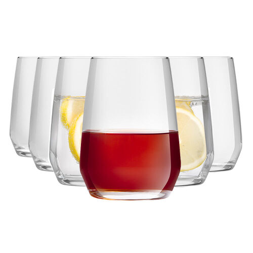6er Set Longdrinkgläser "Elegance" ca. 450ml