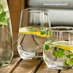 6er Set Longdrinkgläser "Elegance" ca. 450ml