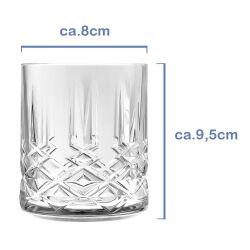 Trinkgläser 4er Set " Enjoy " ca. 350ml