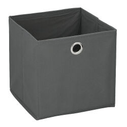 Aufbewahrungsbox ca.20x20x20cm - Anthrazit