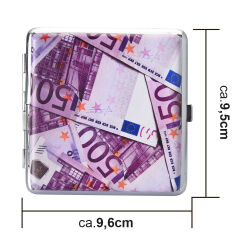 Zigarettenetui " Euro Banknoten " 20er Champ