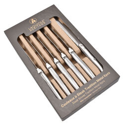 Laguiole Heritage Edelstahl Steakmesser 6er Set