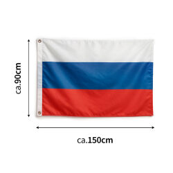 Russland Fahne ca.150 x 90cm mit Ösen