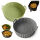 2er Set Silikonform für Heißluftfritteusen - ca. Ø23cm, H8 cm mit Griff