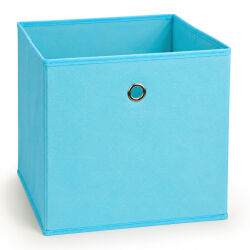 Aufbewahrungsbox mit Metallöse ca.30x30x30cm - Blau