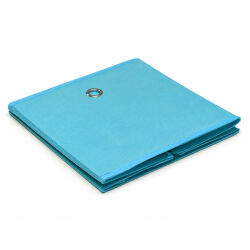 Aufbewahrungsbox mit Metallöse ca.30x30x30cm - Blau