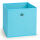 Aufbewahrungsbox mit Metallöse ca.30x30x30cm - Blau