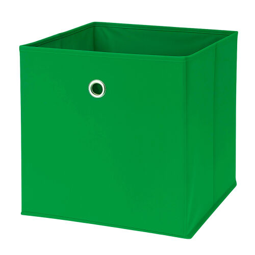 Aufbewahrungsbox mit Metallöse ca.30x30x30cm - Grün
