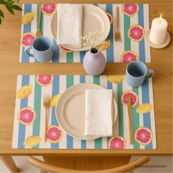 Platzdeckchen 6er Set ca. 43,5x28,3cm