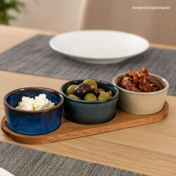 Tapas Servierset " Tierra" 4-teilig