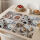 Platzdeckchen 6er Set  " Kaffee " ca. 43,5x28,3cm- (3-fach sortiert)