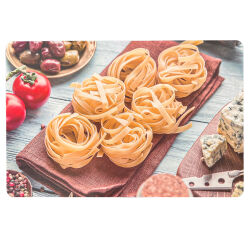 Platzdeckchen 4er Set  " Pasta " ca. 43,5x28,3cm- (4-fach sortiert)