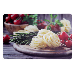 Platzdeckchen 4er Set  " Pasta " ca. 43,5x28,3cm- (4-fach sortiert)