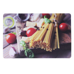 Platzdeckchen 4er Set  " Pasta " ca. 43,5x28,3cm- (4-fach sortiert)