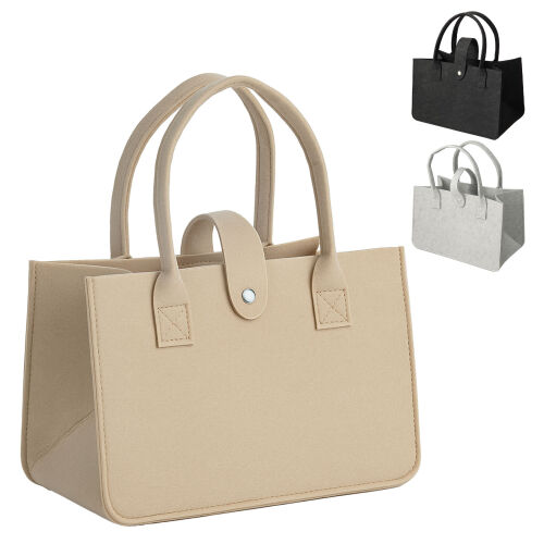Filztasche ca. 30 x 17 x 20 cm - in 3 Farben wählbar