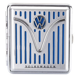 Zigarettenetui Volkswagen 20er - Farbe: Silber - Blau