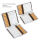 2er Set Zigarettenetui " Grooved " 20er & 12er "