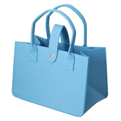 Filztasche ca. 30 x 17 x 20 cm - Blau