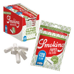 Smoking Classic PAPIER Slim Filter 30 x 120er Beutel 6mm