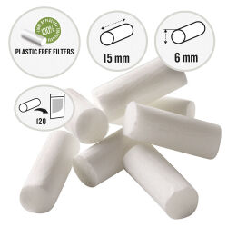 Smoking Classic PAPIER Slim Filter 30 x 120er Beutel 6mm