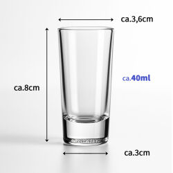 Shot Gläser 8er Set ca. 40ml