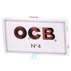 OCB Weiß No.4 doppelt kurz 25er Box/100 Blatt