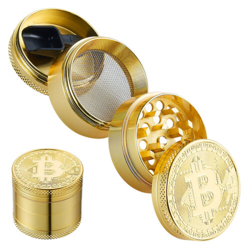 Grinder Metall " Bitcoin " 38mm Champ High
