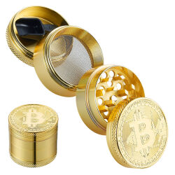 Grinder Metall " Bitcoin " 38mm Champ High