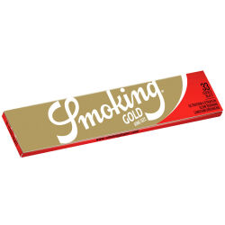 Smoking Paper K.S. Slim Goldfarben 50er Box/33 Blatt