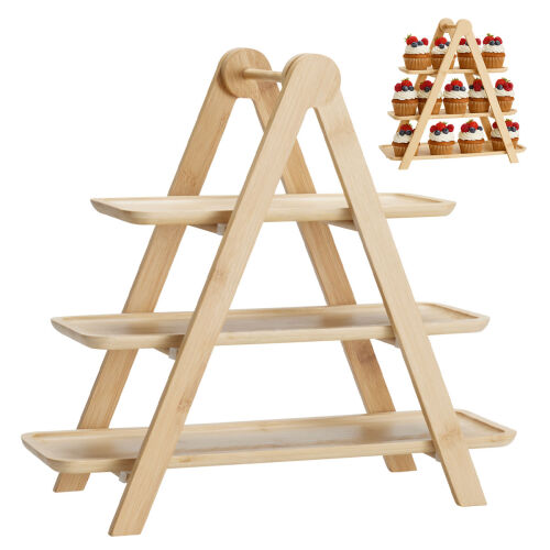 Bambus Etagere mit 3 Ablagen
