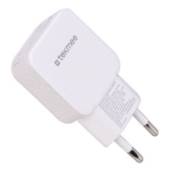 Tekmee USB-A & USB-C Schnelllade-Adapter Universal - Weiß