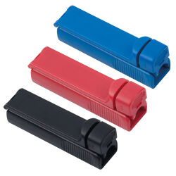 3er Set Zigarettenstopfer (Blau, Rot, Schwarz) inkl....