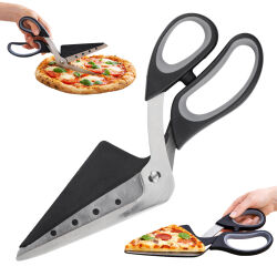 Pizzaschere mit Edelstahlklingen ca. 27cm