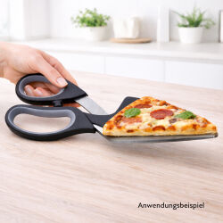 Pizzaschere mit Edelstahlklingen ca. 27cm