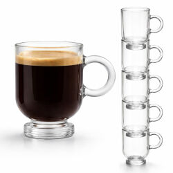 Espresso Gläser 6er Set ca. 80ml